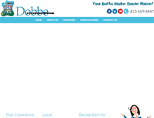 Tablet Screenshot of dobbemarketing.com